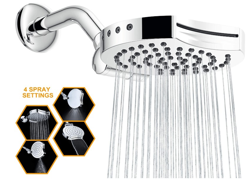 fixed shower head replacement