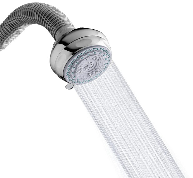 best small shower head with hose