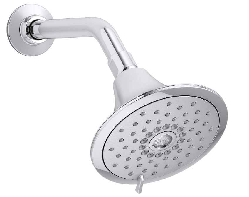 best small fixed shower head