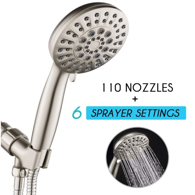 adjustable shower head with handheld combo reviews