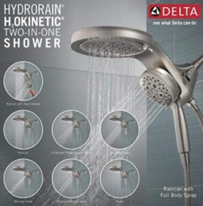 delta shower heads 2 in 1