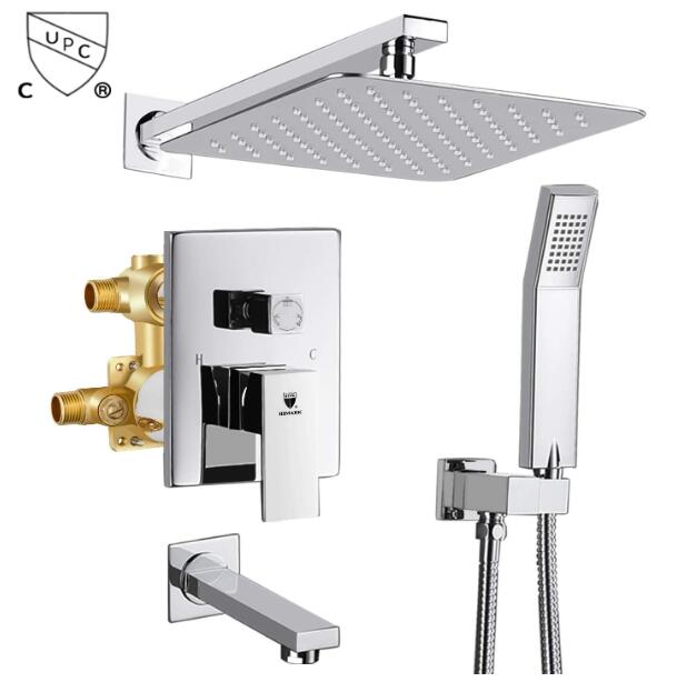 shower head and faucet set
