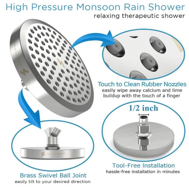 top selling shower heads