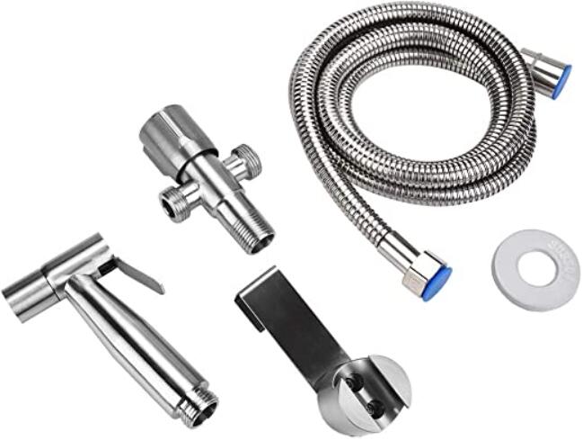 how to install shower head with hose