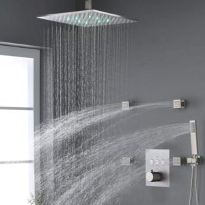 high quality thermostatic bar mixer shower