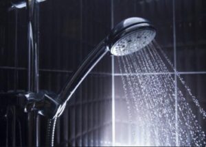 filtered shower head guides