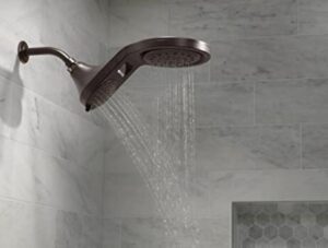delta handheld shower bronze