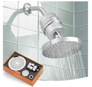 shower head filter for soft water