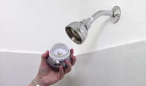 guides on fixing leaked filtered shower head