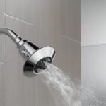 How to Install a Delta 2-spray Chrome Shower Head Water Amplifying with H2okinetic?