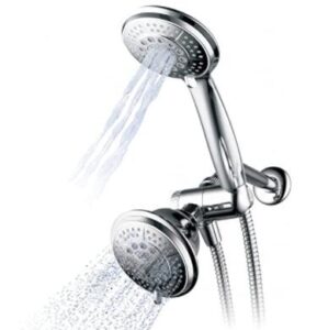 handheld and fixed shower head combo
