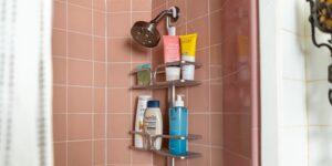 Shampoo soap shelf unit
